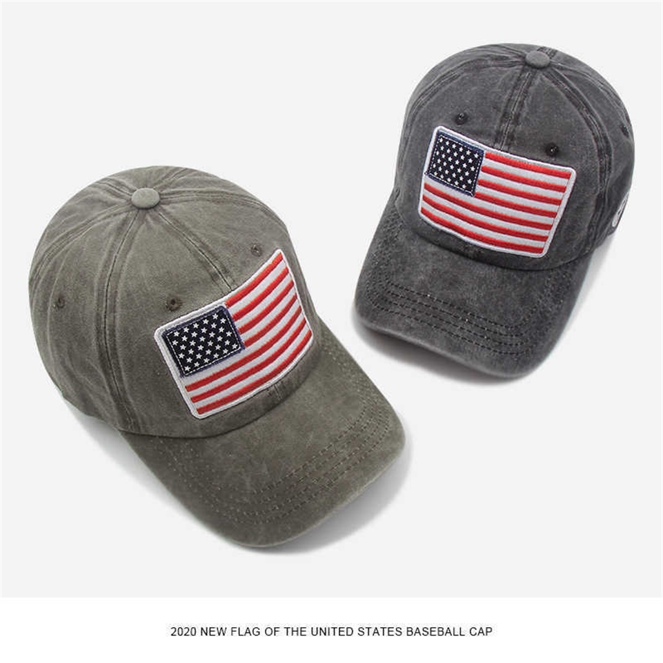 2021 Spring And Summer Baseball Cap Cotton Washed American Flag Embroidered Peaked Caps Sun Protection Hat For Kids G69GXH1, Gray
2021 Spring And Summer Baseball Cap Cotton Washed American Flag Embroidered Peaked Caps Sun Protection Hat For Kids G69GXH1, Gray