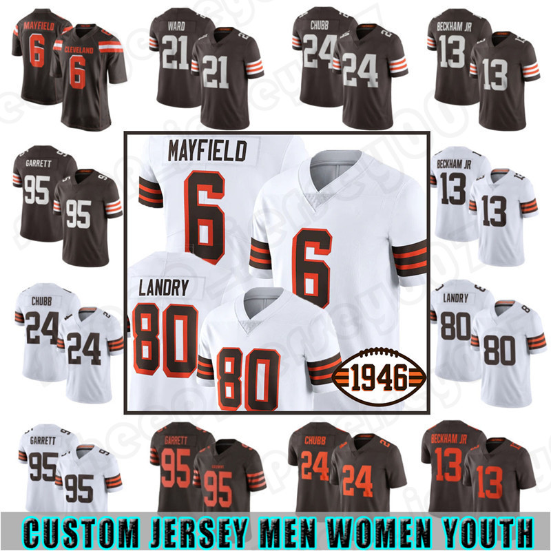 Custom 6 Baker Mayfield Men 24 Nick Chubb 13 Odell Beckham Jr Football Jersey 80 Jarvis Landry 95 Myles Garrett Greg Newsome II Bernie Kosar Denzel Ward Clay Matthews, Custom men +patch(bulang)
Custom 6 Baker Mayfield Men 24 Nick Chubb 13 Odell Beckham Jr Football Jersey 80 Jarvis Landry 95 Myles Garrett Greg Newsome II Bernie Kosar Denzel Ward Clay Matthews, Custom men +patch(bulang)
