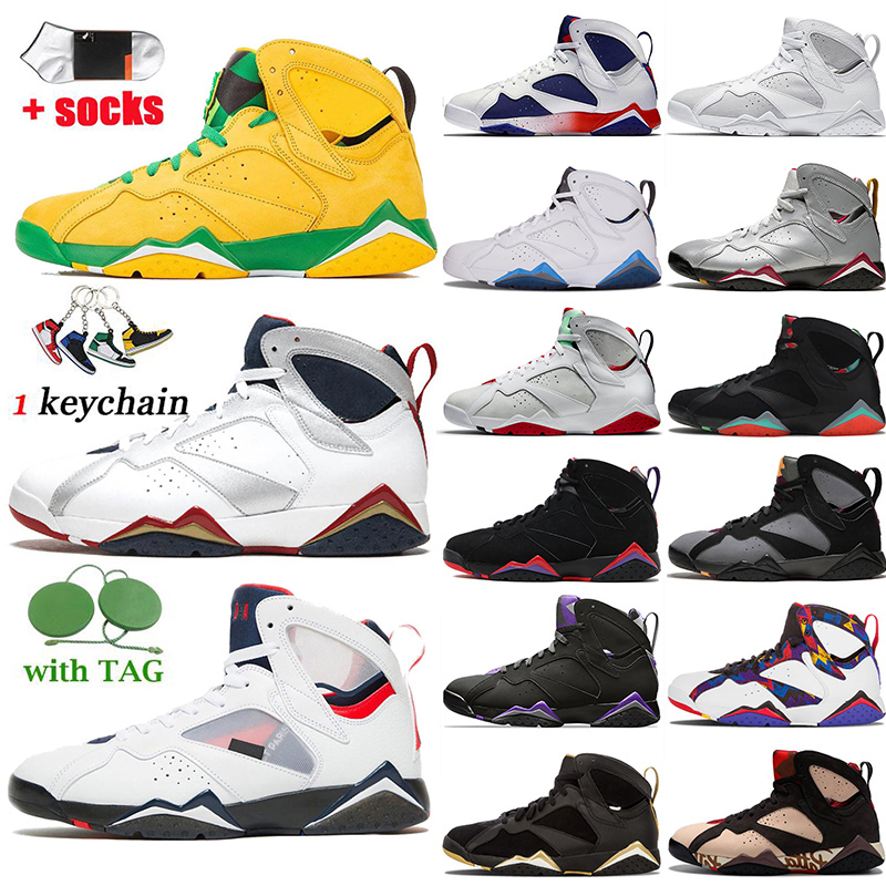 Top Quality and Fashion Mens Basketball Shoes Jumpman 7 7s Sports Trainers Hare French Blue Oregon Ducks PSGS Olympic Patta GMP Ray Allen PE
Top Quality and Fashion Mens Basketball Shoes Jumpman 7 7s Sports Trainers Hare French Blue Oregon Ducks PSGS Olympic Patta GMP Ray Allen PE
