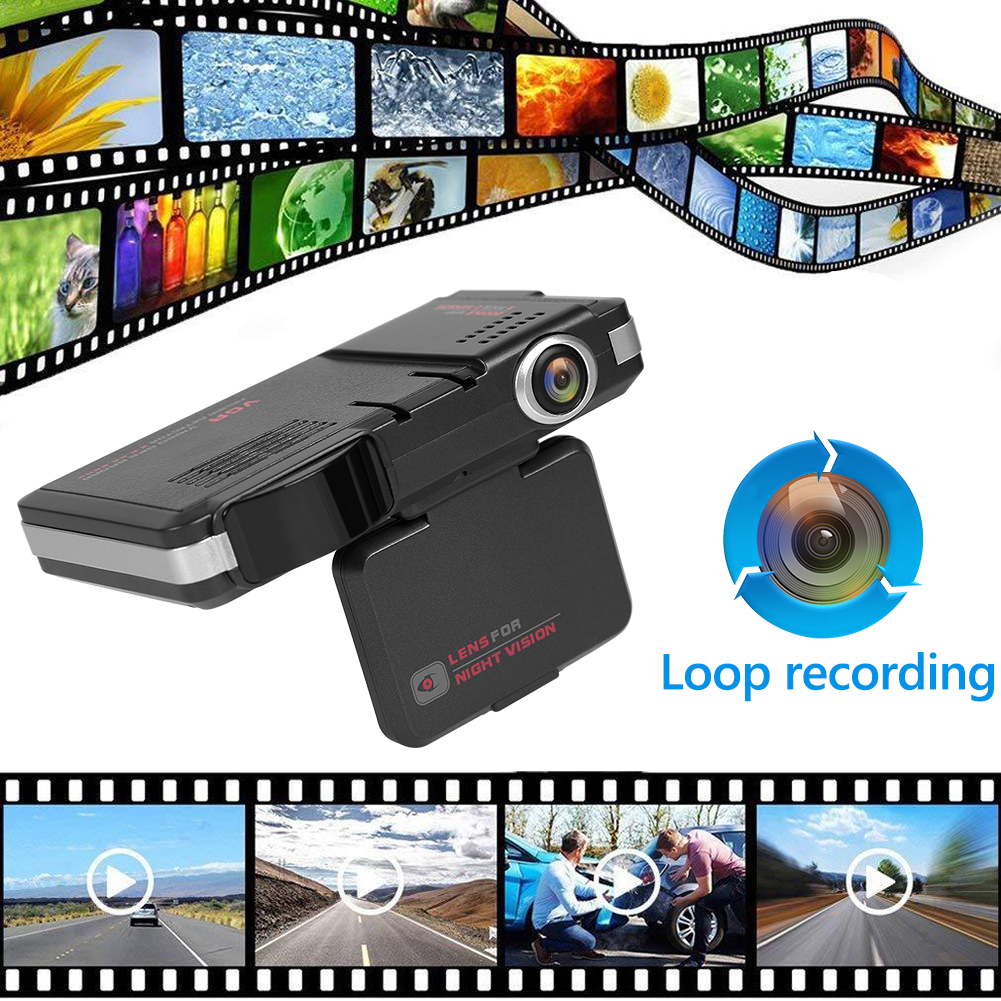 Car Radar Detector Tool English Russian Voice Alarm 2 in 1 Radar-Detectors DVR Camera