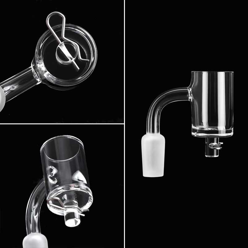 2mm Wall 25mmOD Flat Top Smoking Quartz Enail Banger With Metal Clip 10mm 14mm 18mm Male Female E Nails For Glass Water Bongs
2mm Wall 25mmOD Flat Top Smoking Quartz Enail Banger With Metal Clip 10mm 14mm 18mm Male Female E Nails For Glass Water Bongs