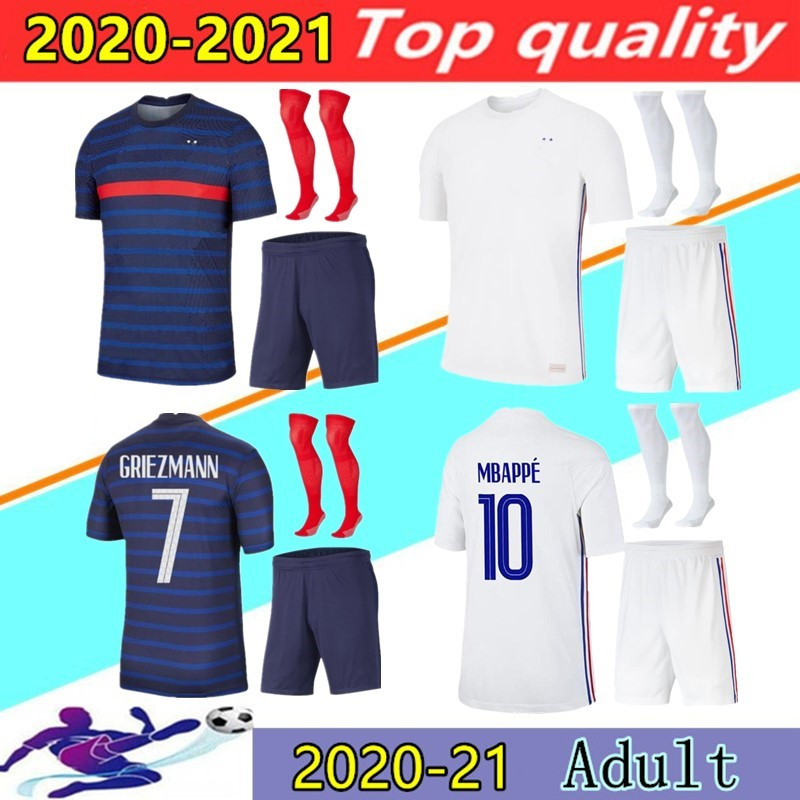 20 21 Franch soccer jerseys kits 2021 MBAPPE GRIEZMANN POGBA maillot de foot HOME AWAY football shirts uniforms
20 21 Franch soccer jerseys kits 2021 MBAPPE GRIEZMANN POGBA maillot de foot HOME AWAY football shirts uniforms