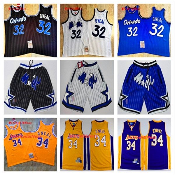 Retro Mens Orlando Magic 32 Shaq O Neill jersey Mitchell&Ness 1993-1994-95 yellow white black basketball Jersey and shorts, Black;red
Retro Mens Orlando Magic 32 Shaq O Neill jersey Mitchell&Ness 1993-1994-95 yellow white black basketball Jersey and shorts, Black;red