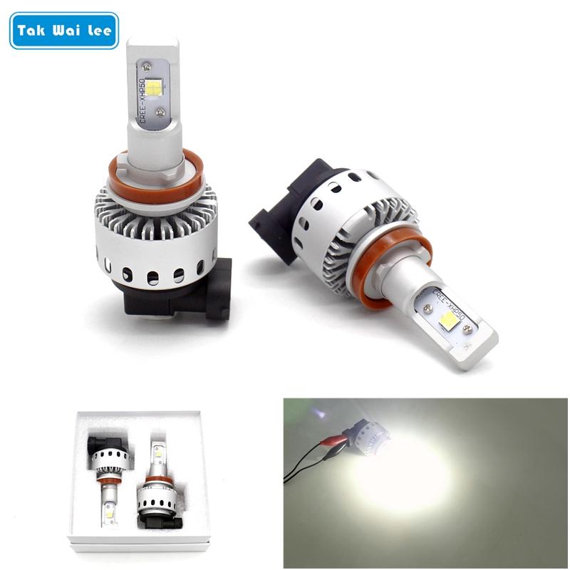 Car Headlights Tak Wai Lee 2X 40W 8000LM 7S LED Headlight Styling Source XHP Chip Bulb H7 H8 H9 H10 9005 9006 Head Front Fog Light Beam
Car Headlights Tak Wai Lee 2X 40W 8000LM 7S LED Headlight Styling Source XHP Chip Bulb H7 H8 H9 H10 9005 9006 Head Front Fog Light Beam