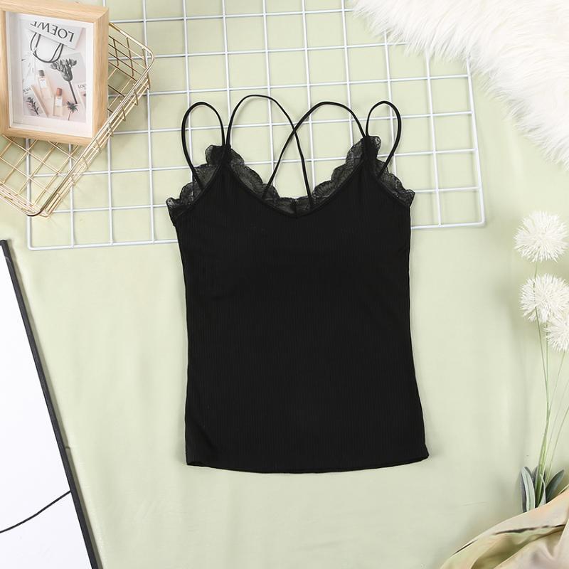 Camisoles & Tanks HECHAN Black Lace Sleepwear Female Sexy Pajamas For Sleep Spaghetti Strap Sleeveless Tops Women Nightie Summer Sheer Casua
Camisoles & Tanks HECHAN Black Lace Sleepwear Female Sexy Pajamas For Sleep Spaghetti Strap Sleeveless Tops Women Nightie Summer Sheer Casua