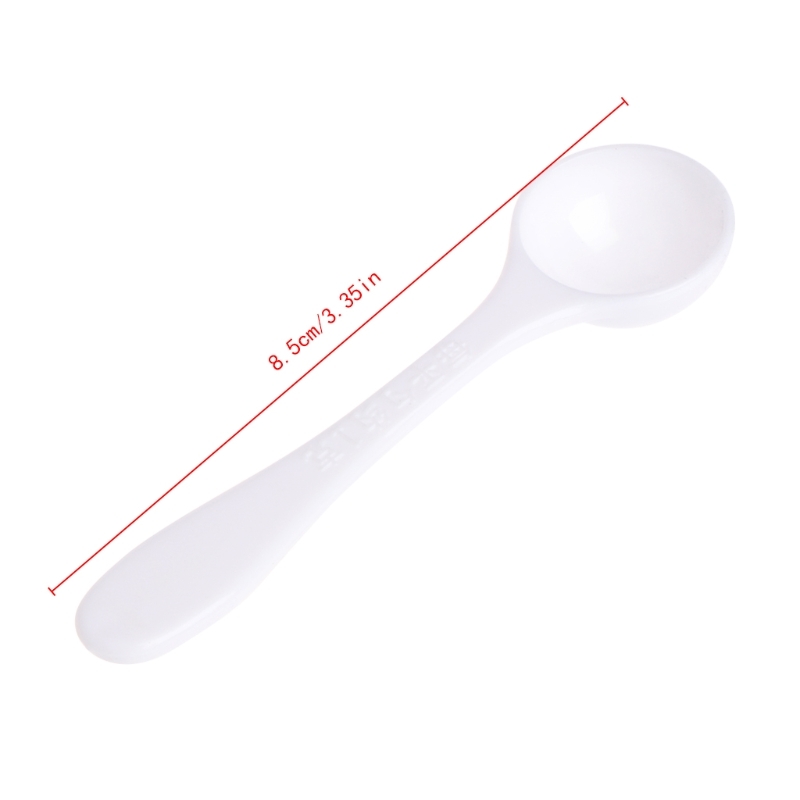 1 Gram Correct Powder Mesh White Scoop Lepel Plastic Gardening Delivery Measles Tubing Tool