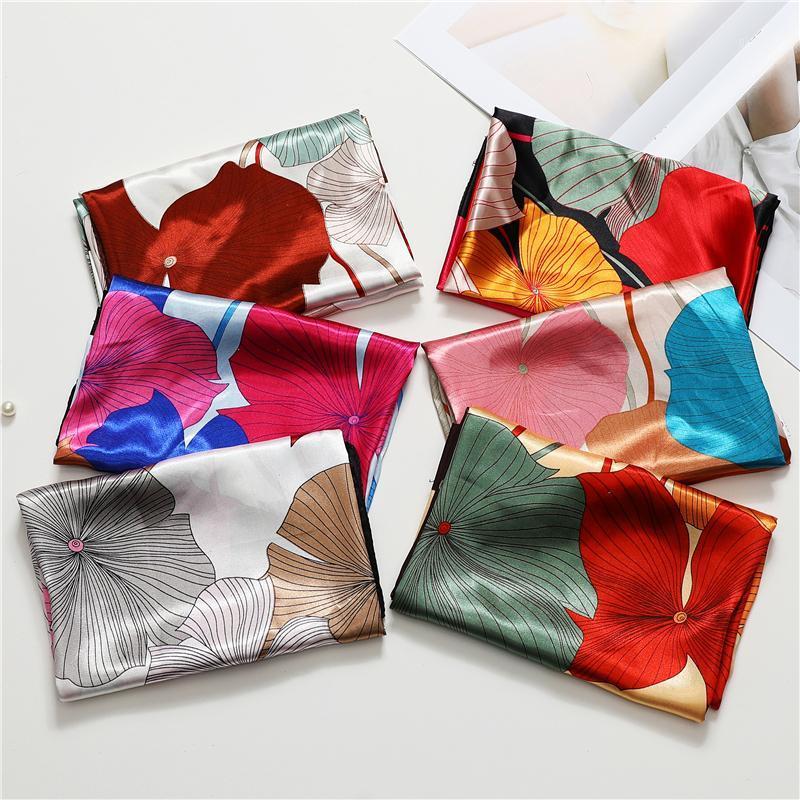 Summer Silk Scarf 2021 Foulard Lady Hair Band Female Bandana Women Head Wraps And Shawl Print Neckerchief Large Hijab Scarves, Blue;gray
Summer Silk Scarf 2021 Foulard Lady Hair Band Female Bandana Women Head Wraps And Shawl Print Neckerchief Large Hijab Scarves, Blue;gray