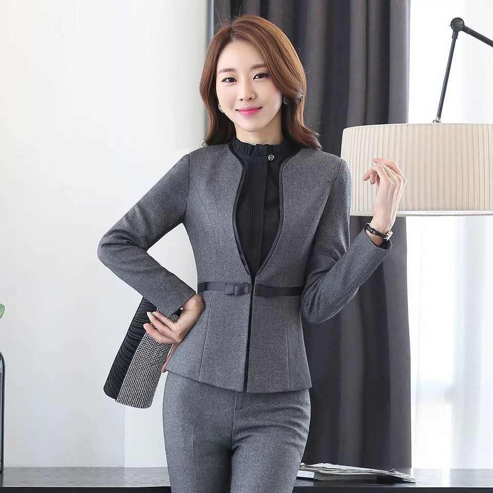 High Quality Plus Size Women' -4XL Professional Trousers 2-piece Set Autumn Long-sleeved Ladies Suit Overalls 210527, Black blazer skirt
High Quality Plus Size Women' -4XL Professional Trousers 2-piece Set Autumn Long-sleeved Ladies Suit Overalls 210527, Black blazer skirt