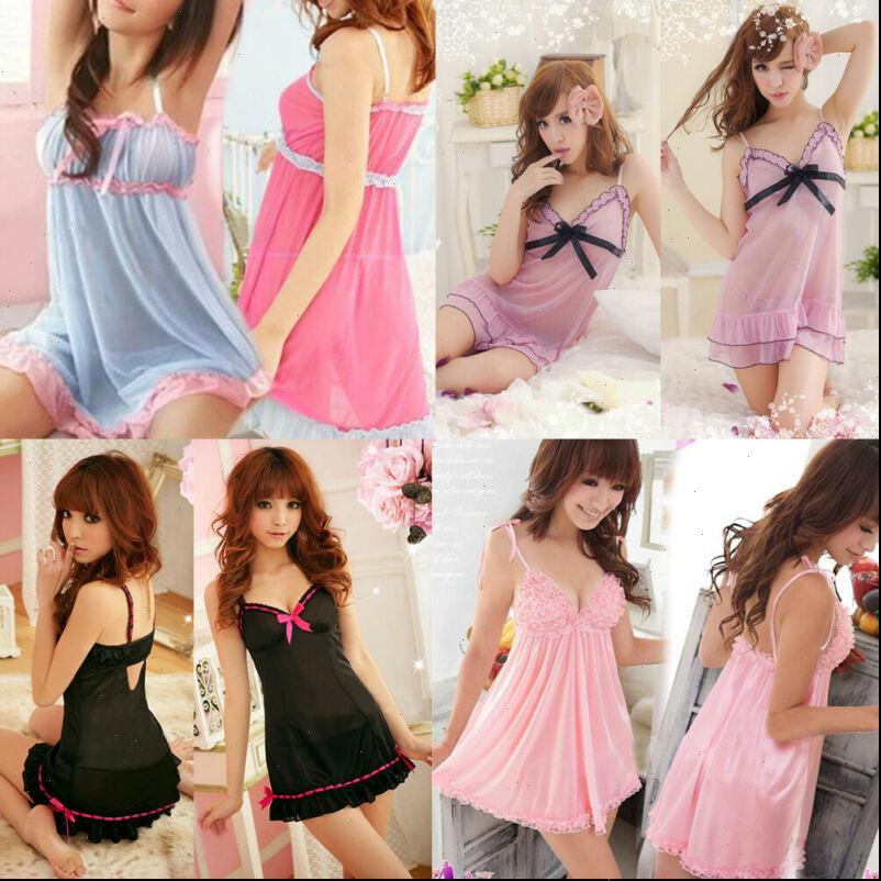 lace see through bow womens sleepwears cute beatiful nightwear underwear g string babydoll sleepwear lots, Black;red
lace see through bow womens sleepwears cute beatiful nightwear underwear g string babydoll sleepwear lots, Black;red