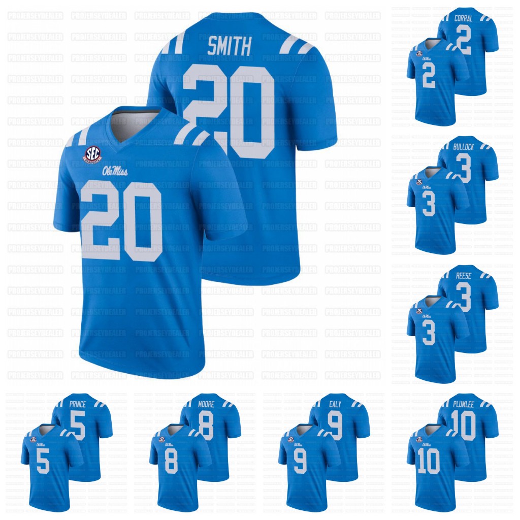 Ole Miss Rebels Blue College Football Alternate Legend Jersey 0 Lakia Henry 2 Matt Corral 3 Kentrel Bullock Reese Prince Moore Ealy Plumlee Keys Drummond Dent Manning, Youth s-xl
Ole Miss Rebels Blue College Football Alternate Legend Jersey 0 Lakia Henry 2 Matt Corral 3 Kentrel Bullock Reese Prince Moore Ealy Plumlee Keys Drummond Dent Manning, Youth s-xl