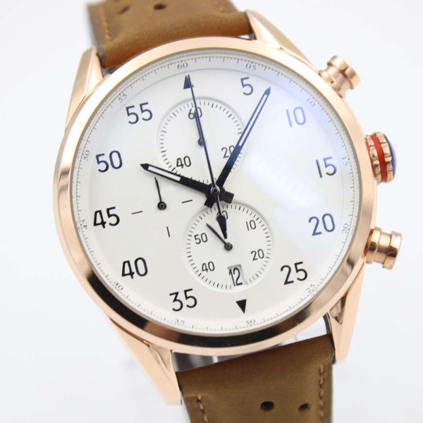2021 Men's Classic Style New Arrival Movement SpaceX Chronograph Flyback Second Dial Brown Belt Sports Chronograph VK, Slivery;brown
2021 Men's Classic Style New Arrival Movement SpaceX Chronograph Flyback Second Dial Brown Belt Sports Chronograph VK, Slivery;brown