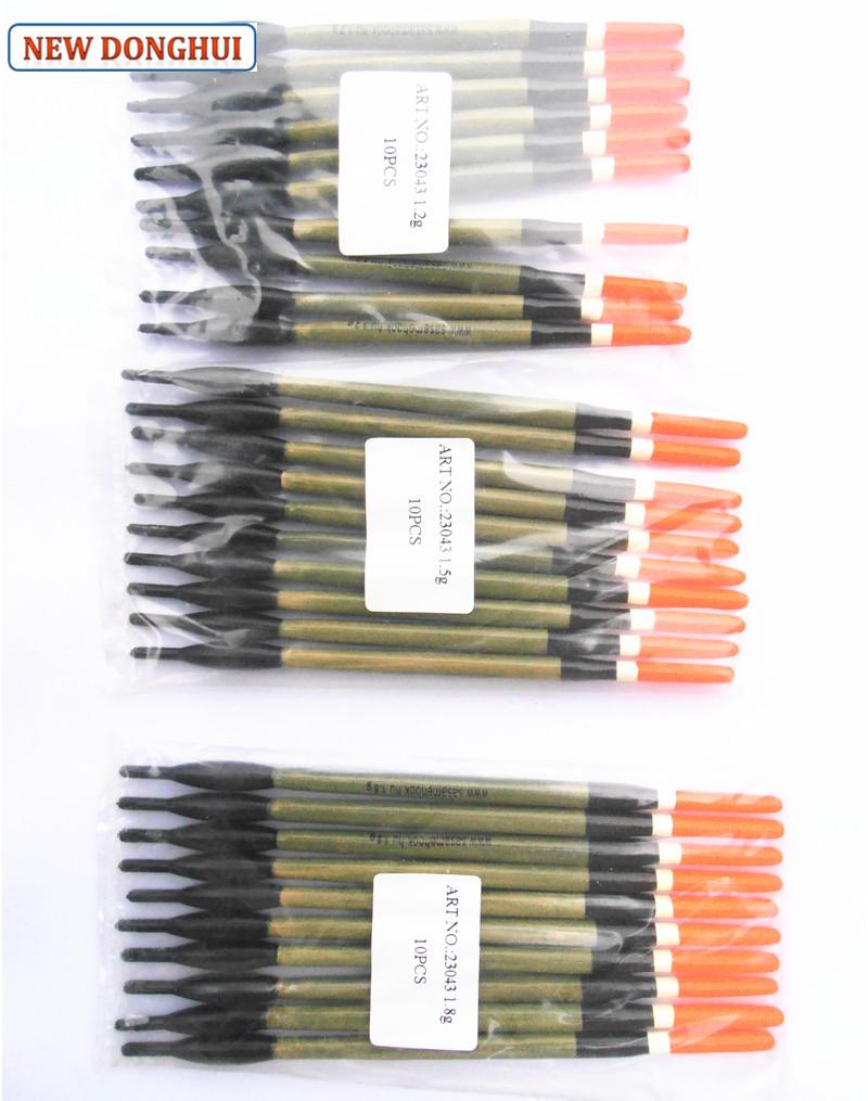 Donghui 10pcs/Lot Fishing Float Set Bobber 1.2G 1.5G 1.8G Buoyancy Wood Meterial 23043 23044 23044A 23044B Accessories
Donghui 10pcs/Lot Fishing Float Set Bobber 1.2G 1.5G 1.8G Buoyancy Wood Meterial 23043 23044 23044A 23044B Accessories