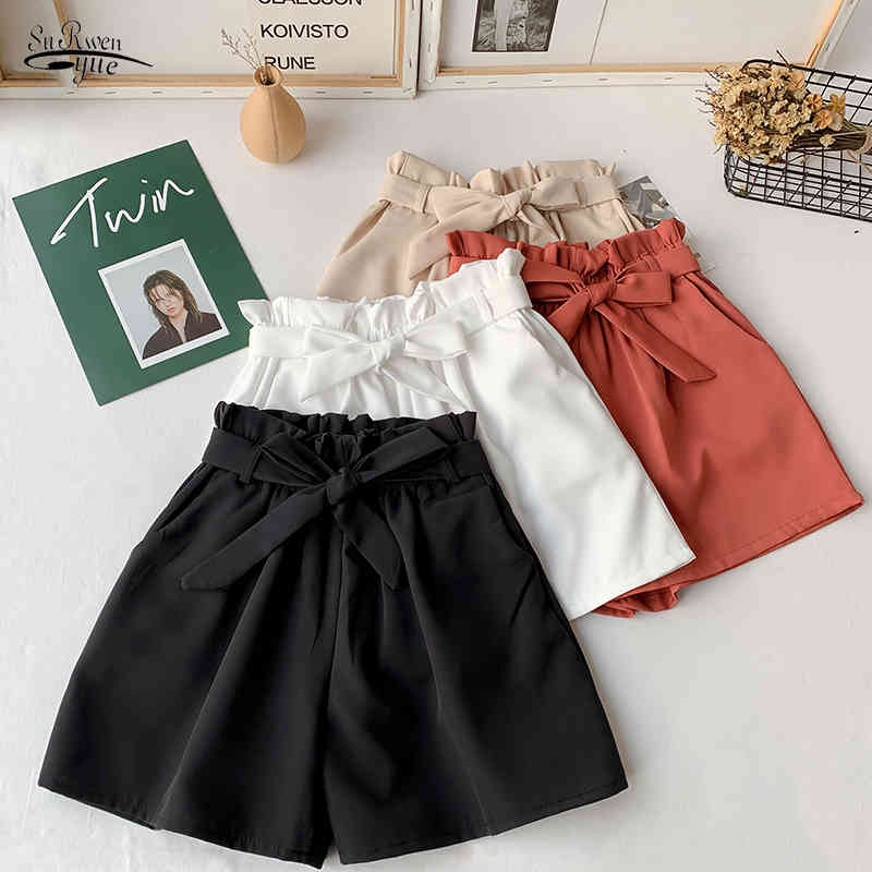 Summer Elastic High Waist Wide Leg Shorts Women Solid Color Casual Loose Cool Short Korean Drawstring Pantalon Corto 8799 50 210521, Red
Summer Elastic High Waist Wide Leg Shorts Women Solid Color Casual Loose Cool Short Korean Drawstring Pantalon Corto 8799 50 210521, Red