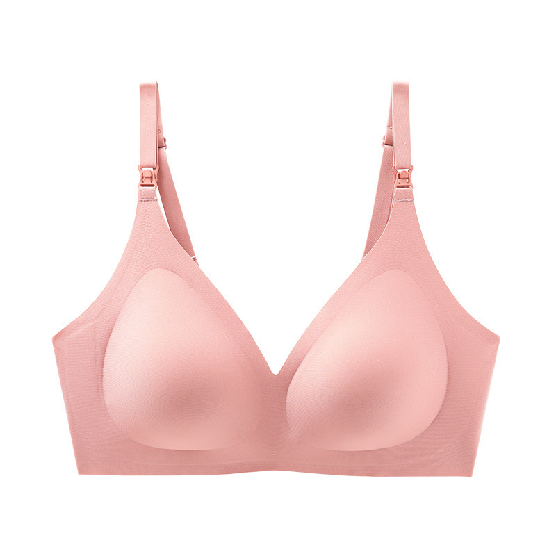 Seamless maternity bra for breastfeeding cotton soft wireless nursing bras pregnant women pregnancy clothes 220217