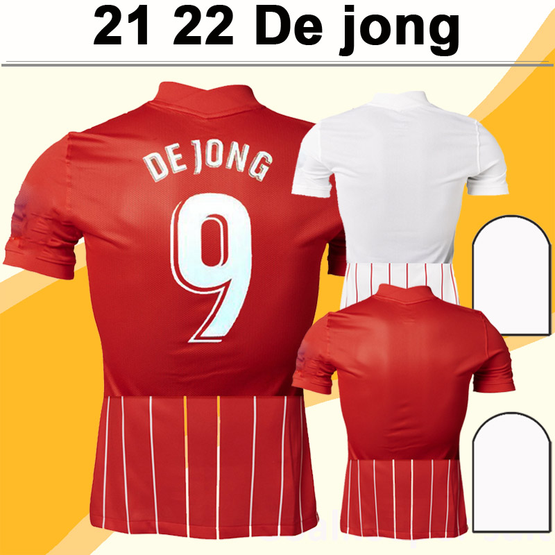 21 22 SUSO I.RAKITIC MUNIR Soccer Jerseys KOUNDE Y.EN NESYRI J.NAVAS PAPU GOMEZ Home Away Mens Football Shirt Futbol