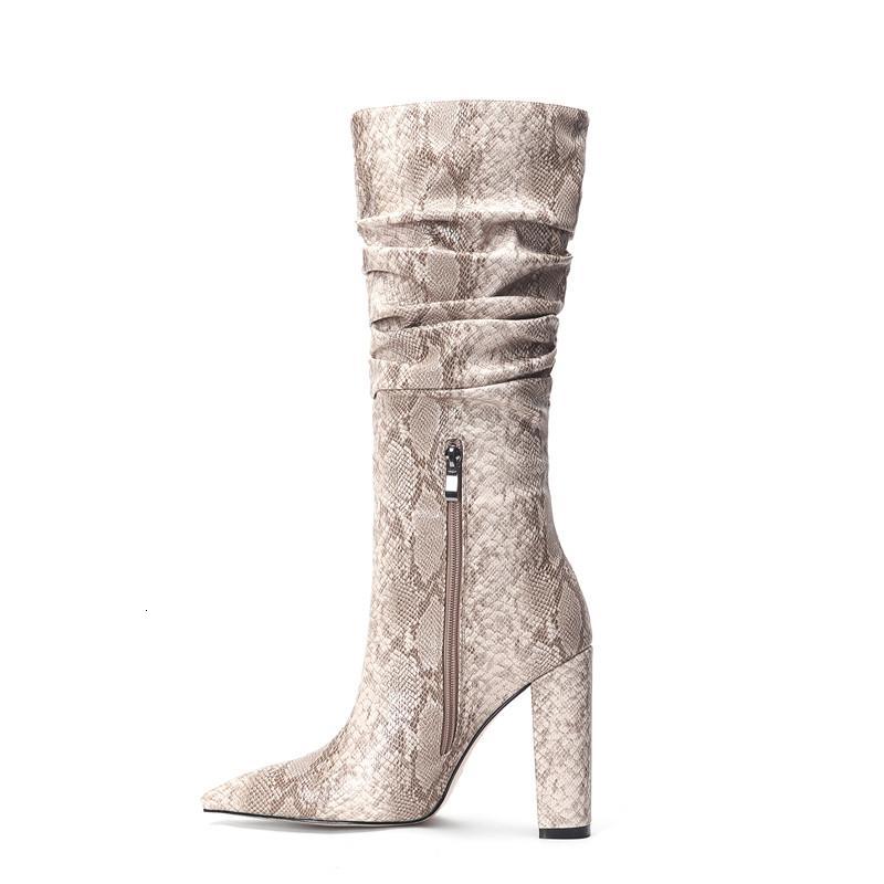 Boots Serpentine Fashion High Heels Women Mid-Calf Pointed Toe Square Zipper Winter Sexy warm Shoes Size 34-45 SLTM, Red
Boots Serpentine Fashion High Heels Women Mid-Calf Pointed Toe Square Zipper Winter Sexy warm Shoes Size 34-45 SLTM, Red