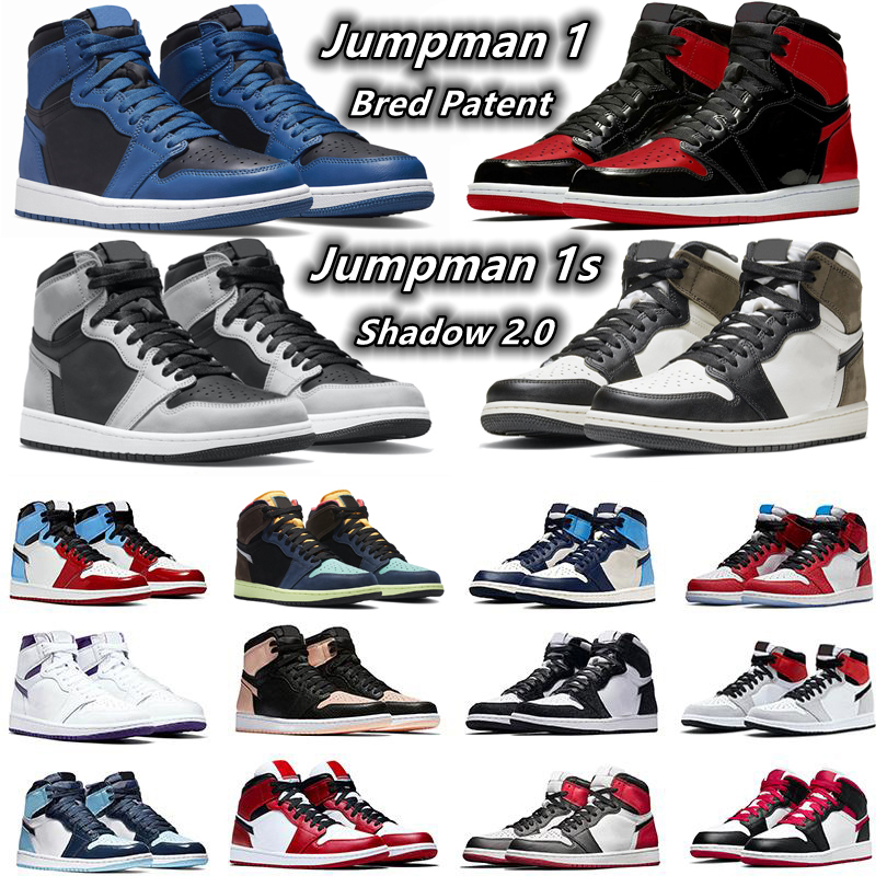 Jumpman 1 1s men women baksetball shoes Bred Patent Bubble Gum Dark Marina Blue Mocha Shadow Obsidian University Blue Varsity Red Royal mens trainers sports sneakers, Color#21
Jumpman 1 1s men women baksetball shoes Bred Patent Bubble Gum Dark Marina Blue Mocha Shadow Obsidian University Blue Varsity Red Royal mens trainers sports sneakers, Color#21