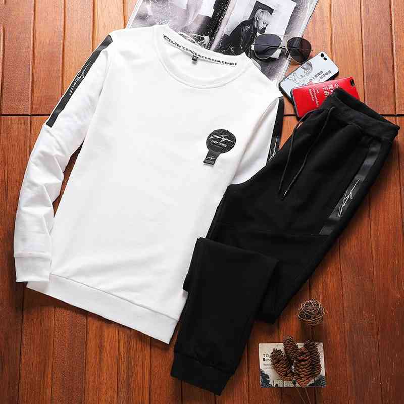 Patchwork Tracksuit men Sportsuit Autumn Winter Hoodies Sweatshirts Casual+2PC Sportswear Jogging Fitness Training Set Male 210603, Cjw065black
Patchwork Tracksuit men Sportsuit Autumn Winter Hoodies Sweatshirts Casual+2PC Sportswear Jogging Fitness Training Set Male 210603, Cjw065black