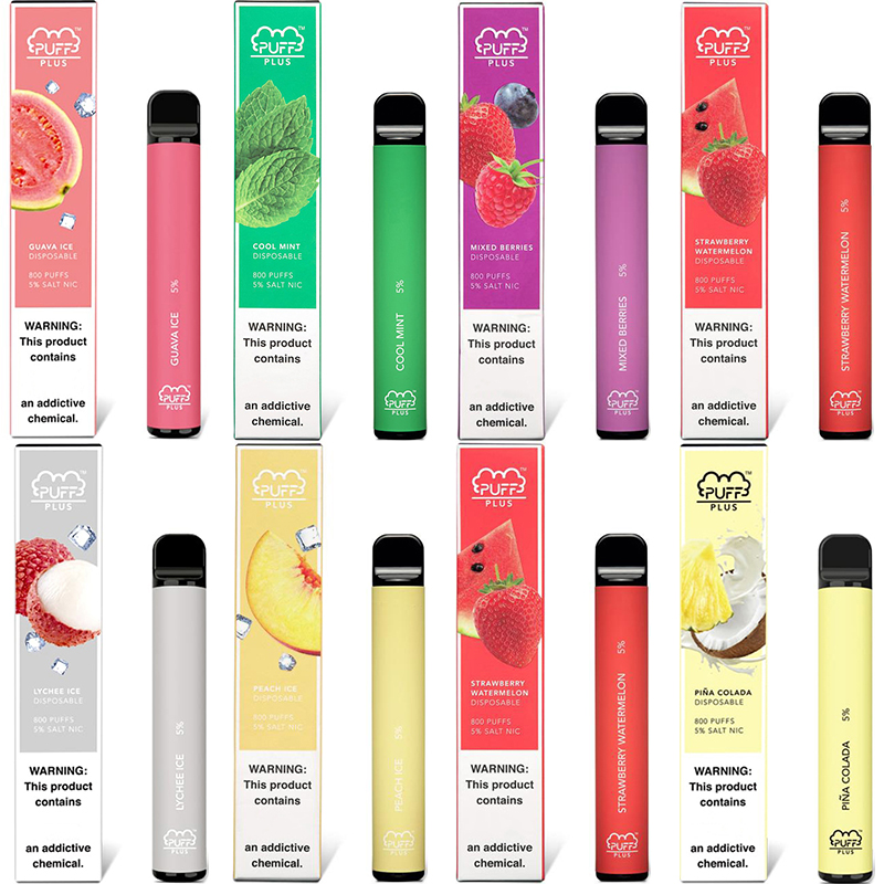 watermelon Puff Bar Plus cigarettes Disposable Vape Pen mix flavors Kits 800 Puffs 550mAh Battery 3.2ML Vapor Pod Device
watermelon Puff Bar Plus cigarettes Disposable Vape Pen mix flavors Kits 800 Puffs 550mAh Battery 3.2ML Vapor Pod Device