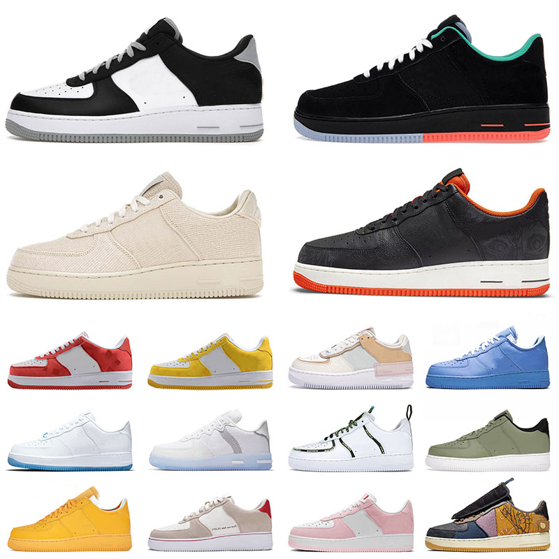 Airforce 1 Air Force One Mens Womens Running Designer Shoes Halloween Glow In The Dark Cactus Jack Peace Raiders Black Off White Mca Sports Sneakers Trainers, A28 36-45 shadow tropical twist
Airforce 1 Air Force One Mens Womens Running Designer Shoes Halloween Glow In The Dark Cactus Jack Peace Raiders Black Off White Mca Sports Sneakers Trainers, A28 36-45 shadow tropical twist