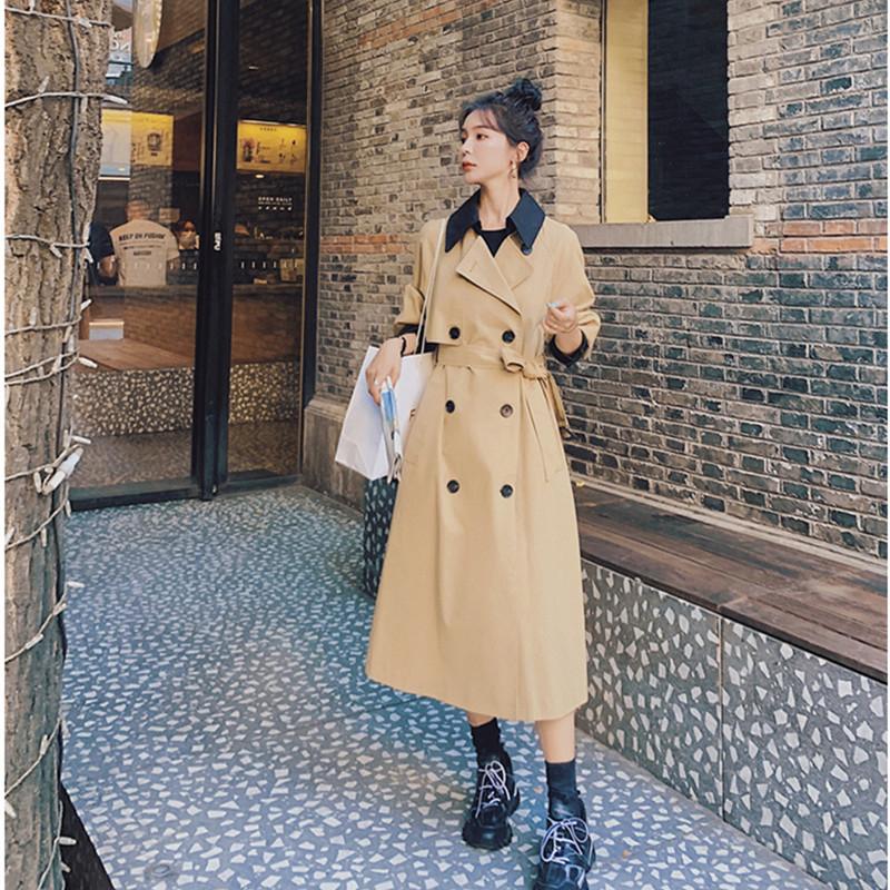 Women' Trench Coats Spring Fashion Women Long Coat Oversize Style Contrast Color Femme Casaco Abrigo Streetwear Autumn 2021, Photo color
Women' Trench Coats Spring Fashion Women Long Coat Oversize Style Contrast Color Femme Casaco Abrigo Streetwear Autumn 2021, Photo color