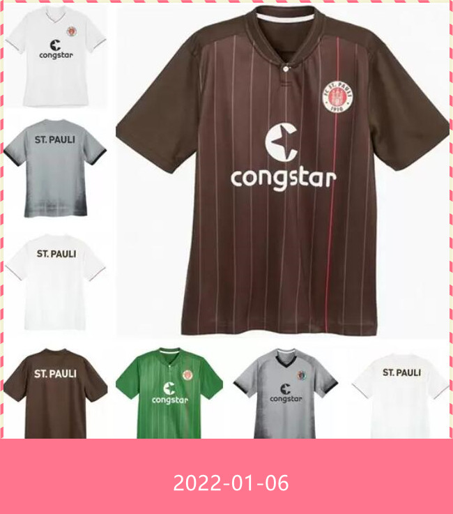 St Pauli soccer Jersey 21 22 HOME AWAY THIRD Gray red white 2021 2022 Football shirt camiseta de fUtbol
St Pauli soccer Jersey 21 22 HOME AWAY THIRD Gray red white 2021 2022 Football shirt camiseta de fUtbol