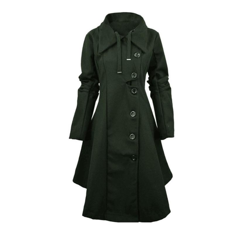 Women' Trench Coats Winter Long Sleeve Irregular Woollen CasualOvercoat Windbreaker Woman, Black
Women' Trench Coats Winter Long Sleeve Irregular Woollen CasualOvercoat Windbreaker Woman, Black