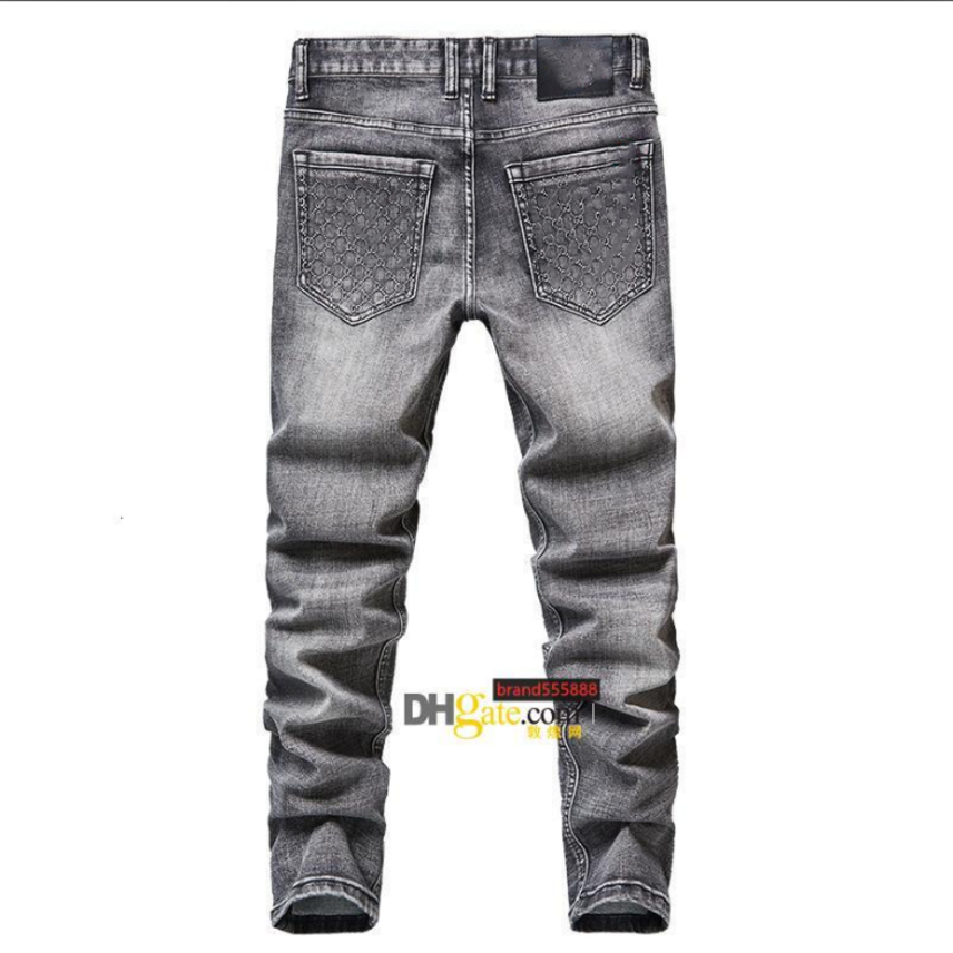 Factory direct shipment Autumn Men's Jeans Cotton Slim Elastic Fashion Busins Trousers Classic Style Denim Male Gray Color, Blue
Factory direct shipment Autumn Men's Jeans Cotton Slim Elastic Fashion Busins Trousers Classic Style Denim Male Gray Color, Blue