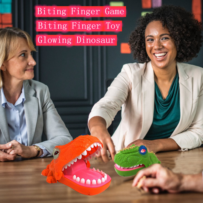 Biting Finger Game Biting Finger Dinosaur Toy Fun Party Game Famlity Game Toy Responsiveness test Toy play classic gif, Green
Biting Finger Game Biting Finger Dinosaur Toy Fun Party Game Famlity Game Toy Responsiveness test Toy play classic gif, Green