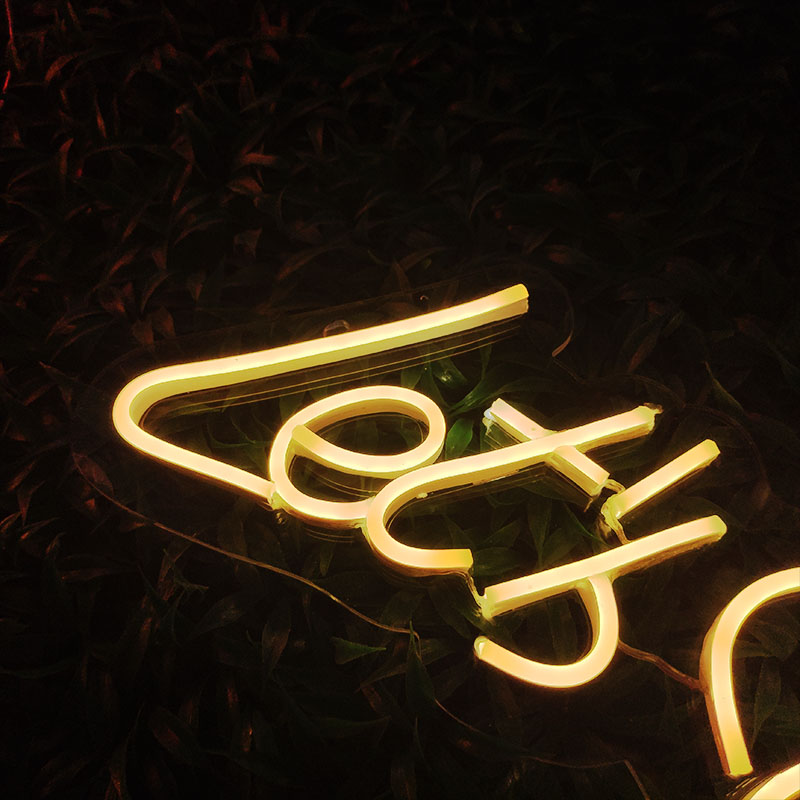 Let's Party Neon Sign Holiday Lighting girl Home Decoration Bar Public Places Handmade Neon Lights 12 V Super Bright