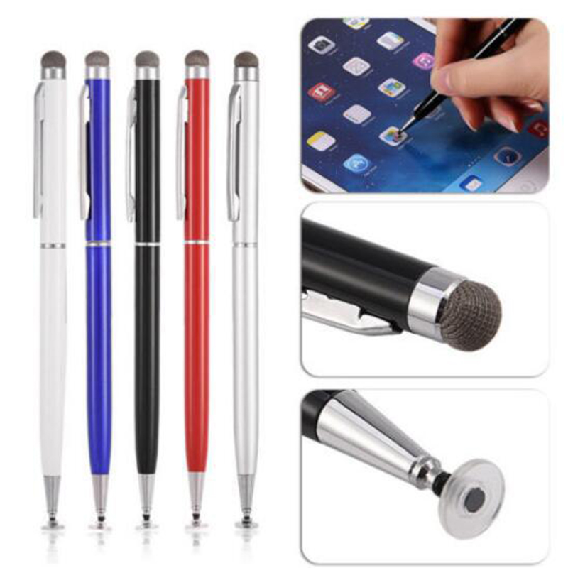 Universal 2 in 1 Capacitive Touch Screen Stylus Pen with Cloth Head for Mobile Phone Tablet
Universal 2 in 1 Capacitive Touch Screen Stylus Pen with Cloth Head for Mobile Phone Tablet