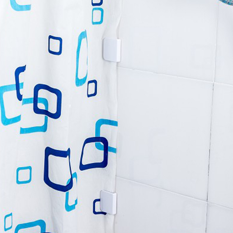 2 Pcs fixed hook curtain clip Seamless sticky hooks Stop Water Leaking Bathroom Home Decorative Accessories Stop Water Leaking