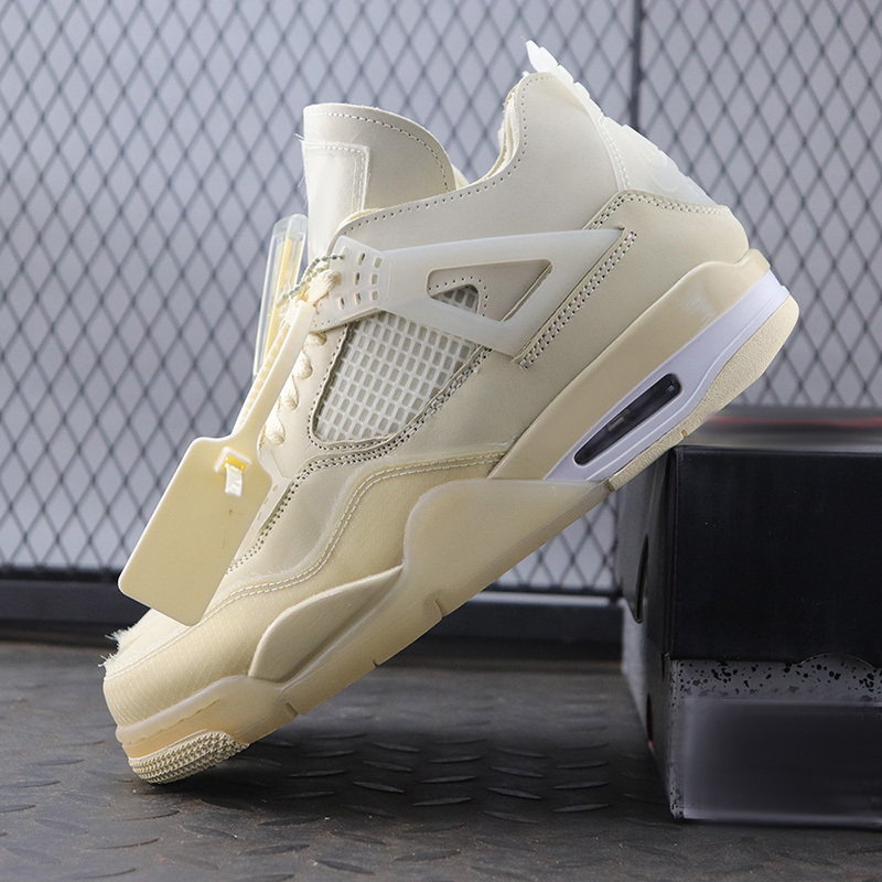 Top Men Jumpman 4 4s creamy white Basketball Shoes Kaws Travis Scotts Cactus Jack Women's Luxury Designers Trainer Sneakers, #1
Top Men Jumpman 4 4s creamy white Basketball Shoes Kaws Travis Scotts Cactus Jack Women's Luxury Designers Trainer Sneakers, #1