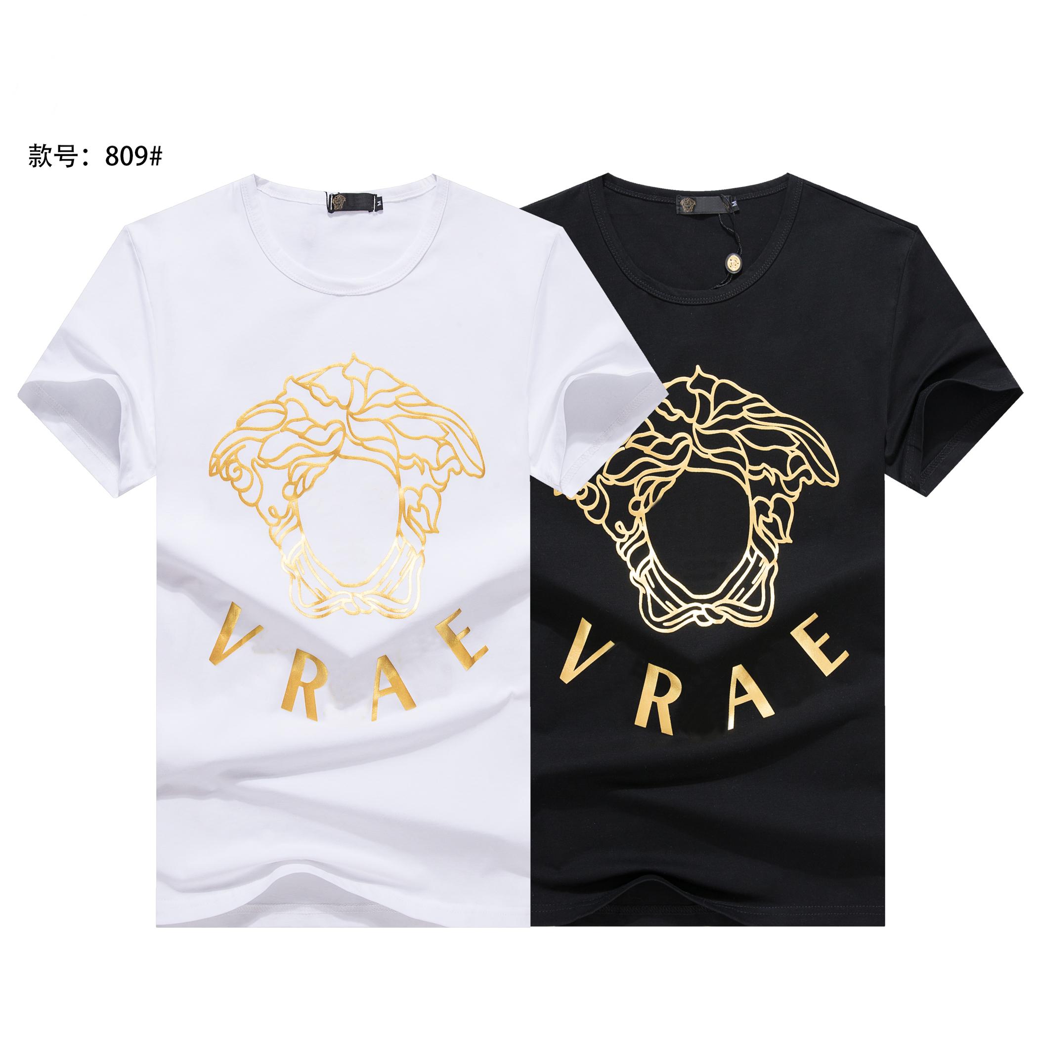 Men's T-shirt Letter-printed Embroidered Round Neck t shirt Cotton tee Print Tops Streetwear 17, White;black
Men's T-shirt Letter-printed Embroidered Round Neck t shirt Cotton tee Print Tops Streetwear 17, White;black