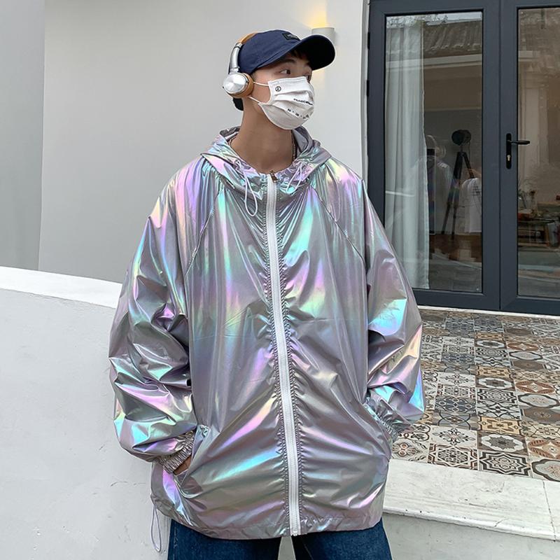 Summer Men Bomber Jacket Quick Dry Male Women Skin Coat Sunscreen Waterproof Fashion Outwear Brand Mens Clothing M-5XL Men's Jackets