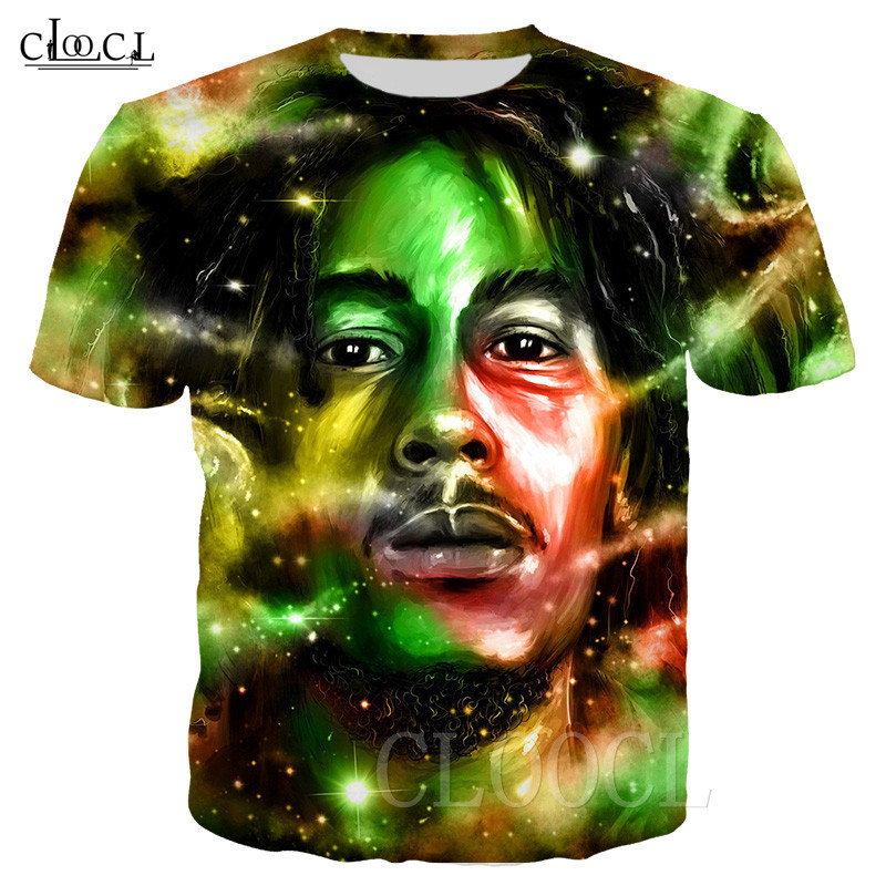 Reggae Creator Bob Marley T Shirts Men Clothing 3D Print Tshirt Men/Women Casual Oversized Hip Hop Streetwear Fashion Pullovers LJ200827, White;black
Reggae Creator Bob Marley T Shirts Men Clothing 3D Print Tshirt Men/Women Casual Oversized Hip Hop Streetwear Fashion Pullovers LJ200827, White;black