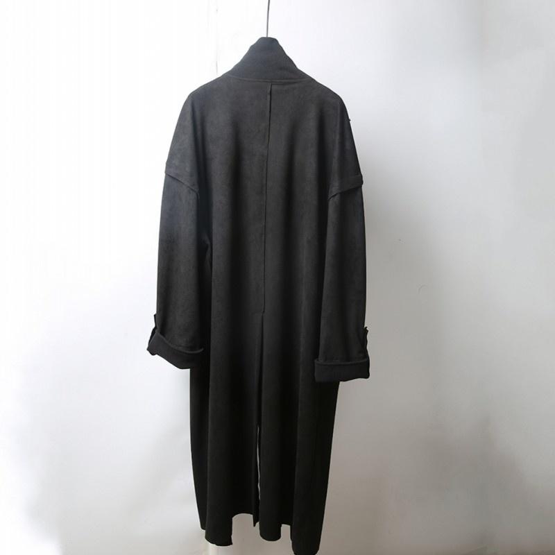 Men's Trench Coats Quality High Suede Coat Men Autumn Winter Vintage Long Windbreakers Gothic Style Robes Sleeve Casual Overcoat, Tan;black
Men's Trench Coats Quality High Suede Coat Men Autumn Winter Vintage Long Windbreakers Gothic Style Robes Sleeve Casual Overcoat, Tan;black