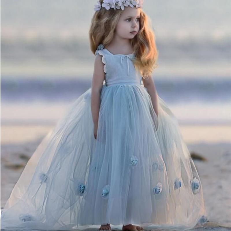 Girl's Dresses Flower Girl Dress Light Blue Tulle TUTU For Kids Holy First Communion Gowns With Flowers Lace Custom Made Pageant Gown, Pink
Girl's Dresses Flower Girl Dress Light Blue Tulle TUTU For Kids Holy First Communion Gowns With Flowers Lace Custom Made Pageant Gown, Pink