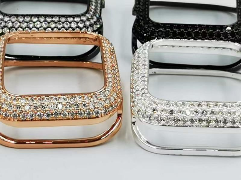 For Apple Watch Series 6 5 4 3 2 1 SE iwatch 38mm/42mm/40mm/44mm Luxury Bling Full Diamond Zircon Slim Protect Case Cover, Rose gold
For Apple Watch Series 6 5 4 3 2 1 SE iwatch 38mm/42mm/40mm/44mm Luxury Bling Full Diamond Zircon Slim Protect Case Cover, Rose gold