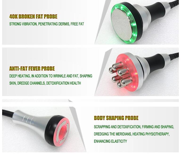 80K cavitation RF Ultrasonic Lipo Vacuum Cavitation weight loss Body Slimming Beauty Machine free shipment and free tax beauty machines