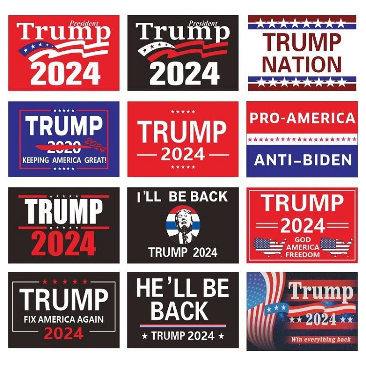 90cm 150cm Banner Flags Trump 2024 flag president Biden trump flags of election again great Polyester by sea Y1806 
90cm 150cm Banner Flags Trump 2024 flag president Biden trump flags of election again great Polyester by sea Y1806