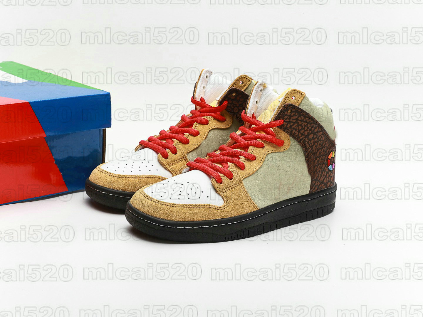 Color Skates x SB Dunks High Kebab and Destroy Sports Shoes Men Womens Trainer Designer Brown elephant print leather Sneakers, Pay for extra fees
Color Skates x SB Dunks High Kebab and Destroy Sports Shoes Men Womens Trainer Designer Brown elephant print leather Sneakers, Pay for extra fees