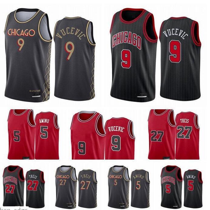 Nikola Vucevic Al-Farouq Aminu Daniel Theis\rChicago\rBulls\rMen Black City 2021 Trade Edition Basketball Jersey
Nikola Vucevic Al-Farouq Aminu Daniel Theis\rChicago\rBulls\rMen Black City 2021 Trade Edition Basketball Jersey