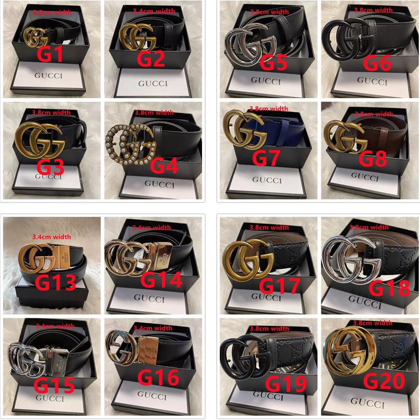 G20 Wholesale 2021 mens designer belts womens Belt Genuine Leather black Gold+silver Buckle gift box GGLVLouis
Vitton, Black;brown
G20 Wholesale 2021 mens designer belts womens Belt Genuine Leather black Gold+silver Buckle gift box GGLVLouis
Vitton, Black;brown
