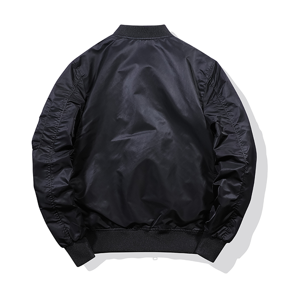 Spring Autumn Jackets Men Casual Solid Fashion Streetwear Thick Winter Coats Male Jaqueta Slim Fit Outwear High Quality 210518