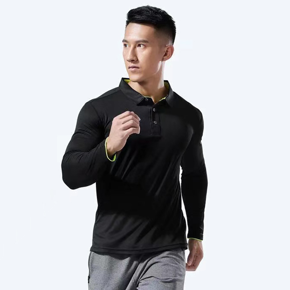 Men Polo Shirts Fashion Arrival Autumn High Quality Shirt Casual men's Long sleeve polo shirt LS-2191 210518