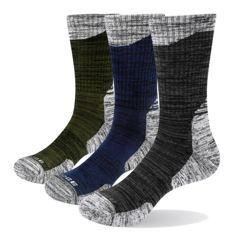sports socks yuedge brand men's breathable cushion cotton warm outdoor athletic riding tennis hiking runing crew dress (3 pairs/pack), Black
sports socks yuedge brand men's breathable cushion cotton warm outdoor athletic riding tennis hiking runing crew dress (3 pairs/pack), Black
