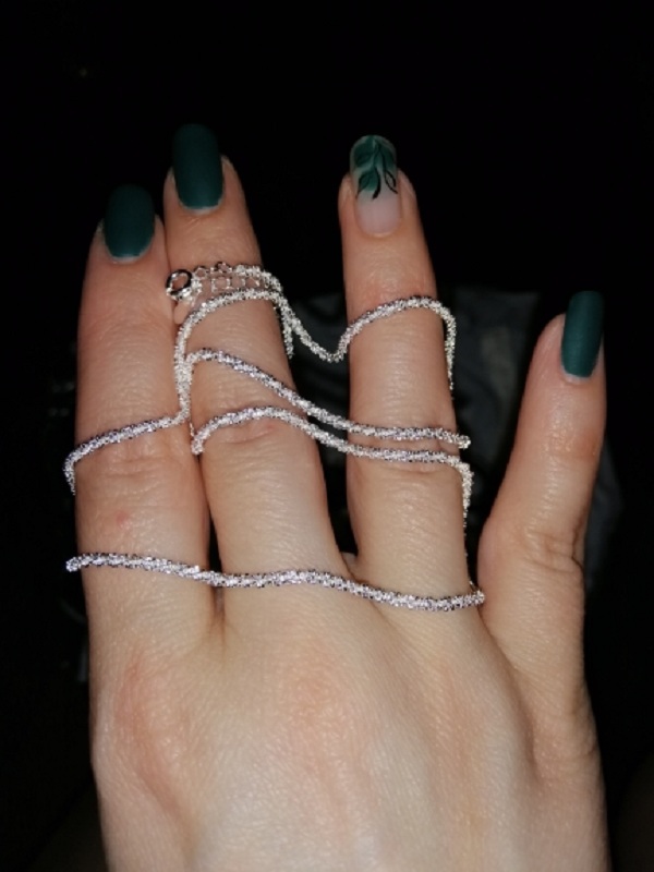 High Jewellery Quality Simple Silver Color Choker Chain Necklace for Casual Daily Wear and 2 Gifting Occasions Textured Elegant Accessory