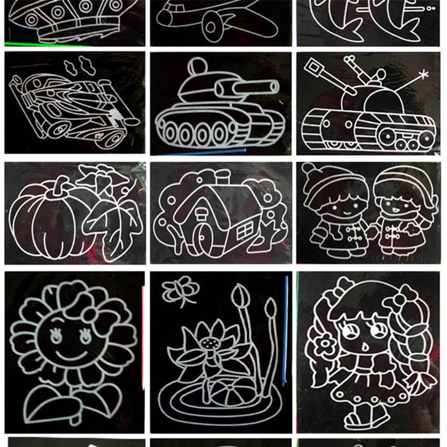 Magic Color Scratch Art Paper Coloring Cards Available On Both Sides Scraping Drawing Toys For more than 3 years Kids xxa54
Magic Color Scratch Art Paper Coloring Cards Available On Both Sides Scraping Drawing Toys For more than 3 years Kids xxa54