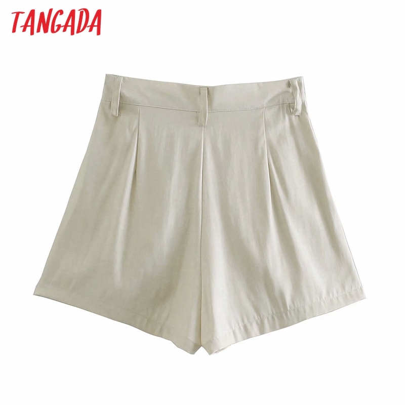 Korea Chic Solid Women Fashion Suit 2 Piece Set Crop Top and Shorts 2R35 210416